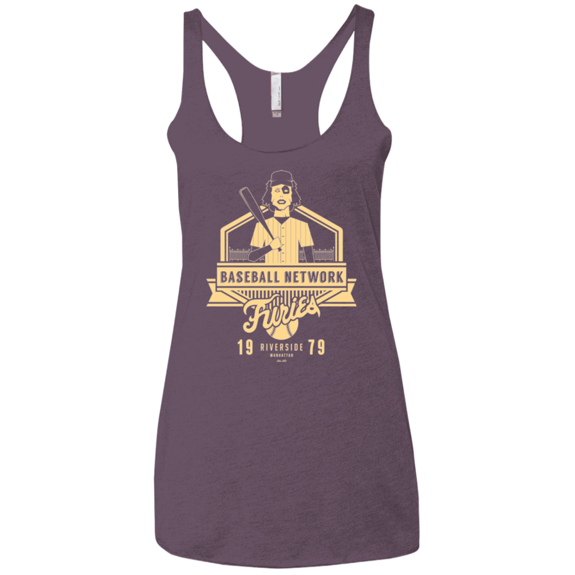 T-Shirts Vintage Purple / X-Small Furies Women's Triblend Racerback Tank