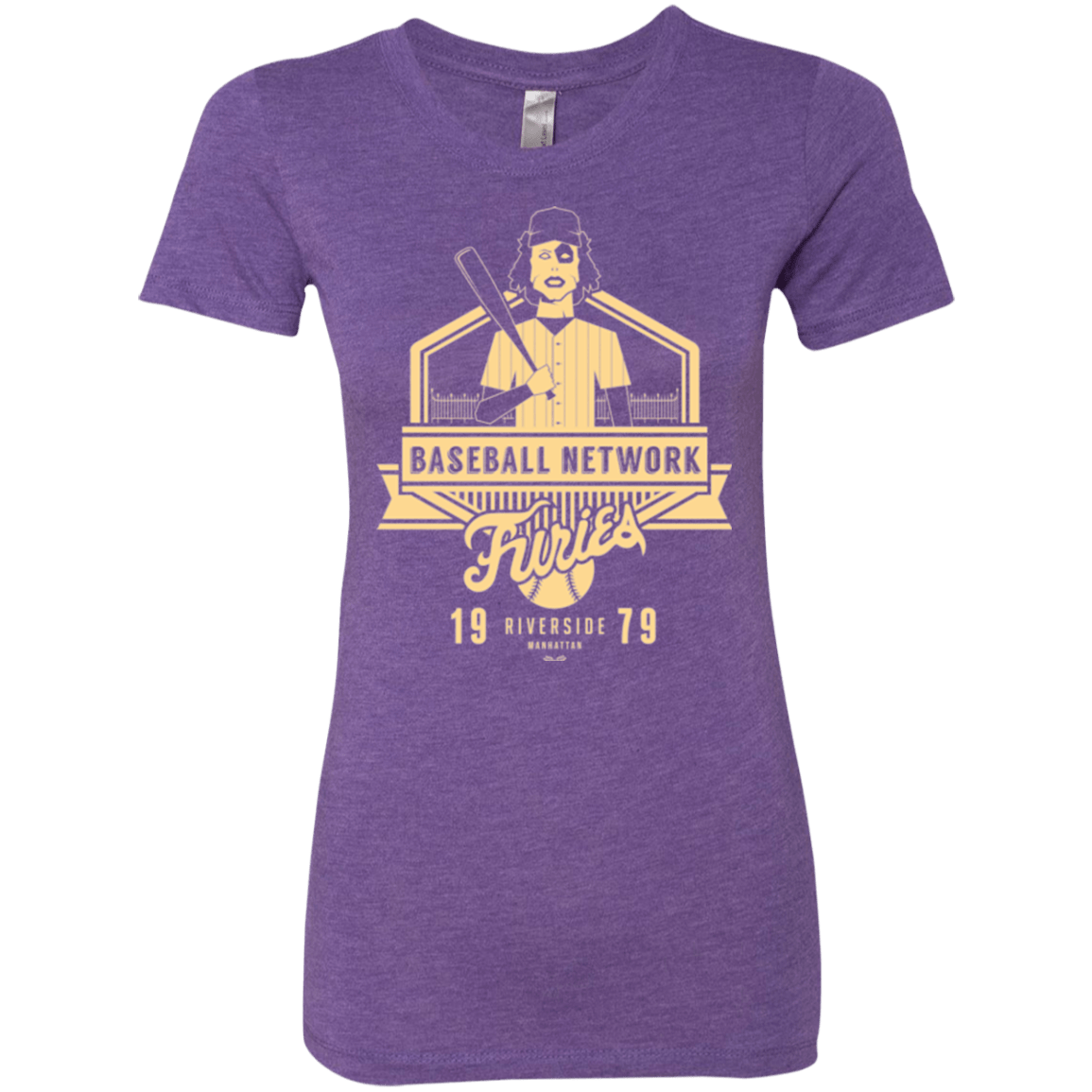 T-Shirts Purple Rush / Small Furies Women's Triblend T-Shirt