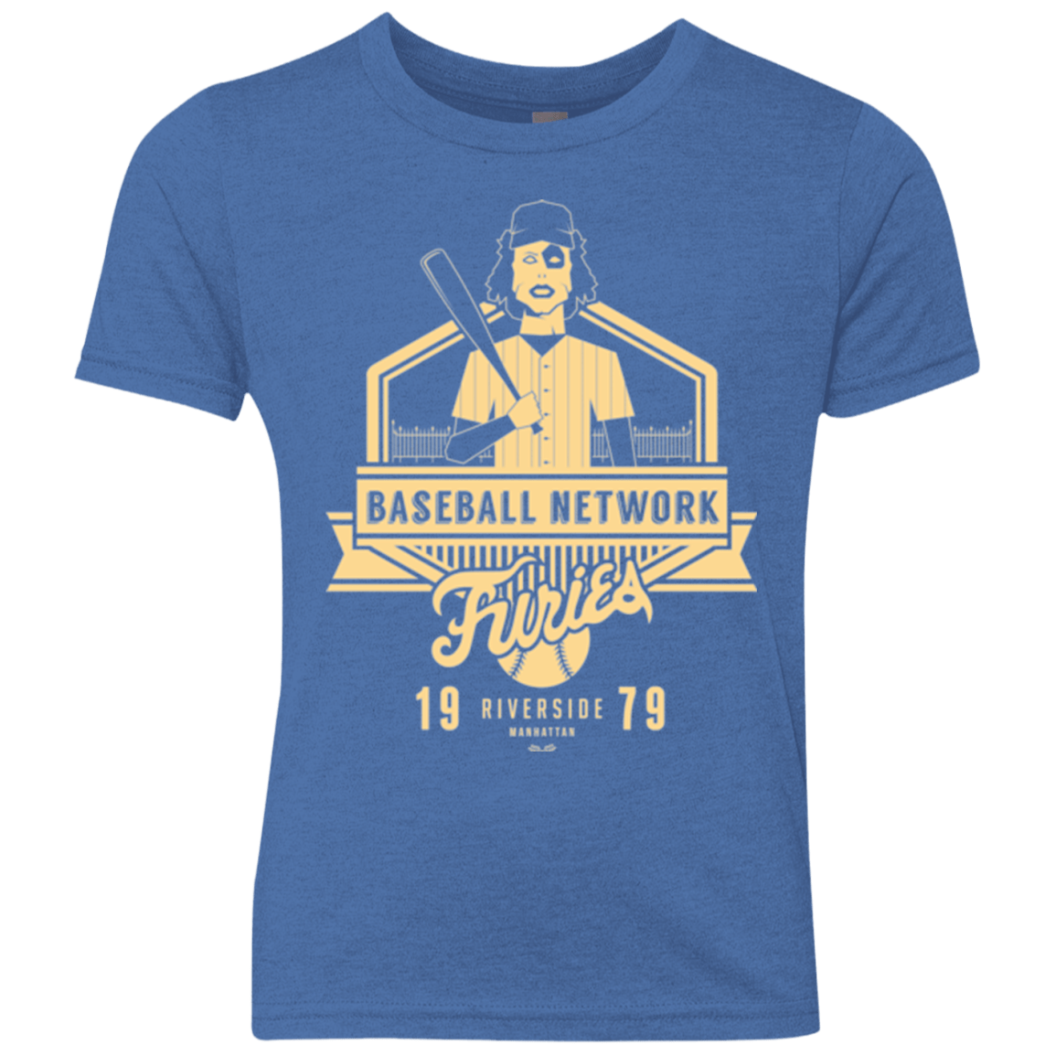 T-Shirts Vintage Royal / YXS Furies Youth Triblend T-Shirt