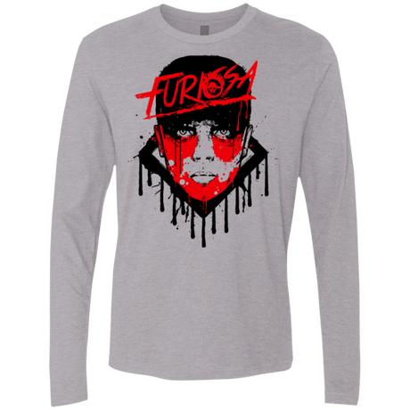 T-Shirts Heather Grey / Small Furiosa Men's Premium Long Sleeve