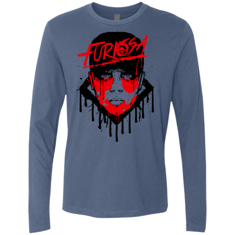 T-Shirts Indigo / Small Furiosa Men's Premium Long Sleeve