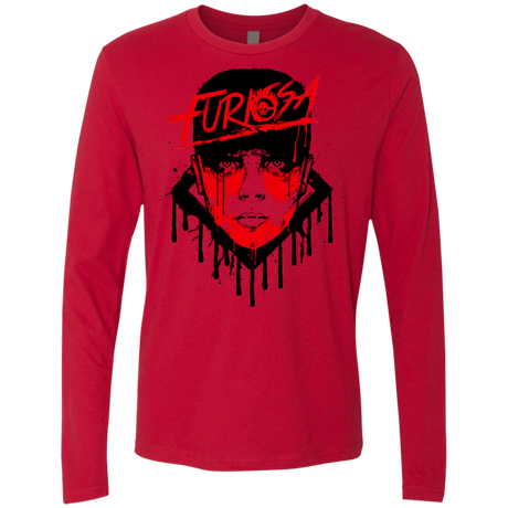 T-Shirts Red / Small Furiosa Men's Premium Long Sleeve