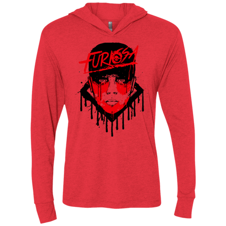 T-Shirts Vintage Red / X-Small Furiosa Triblend Long Sleeve Hoodie Tee
