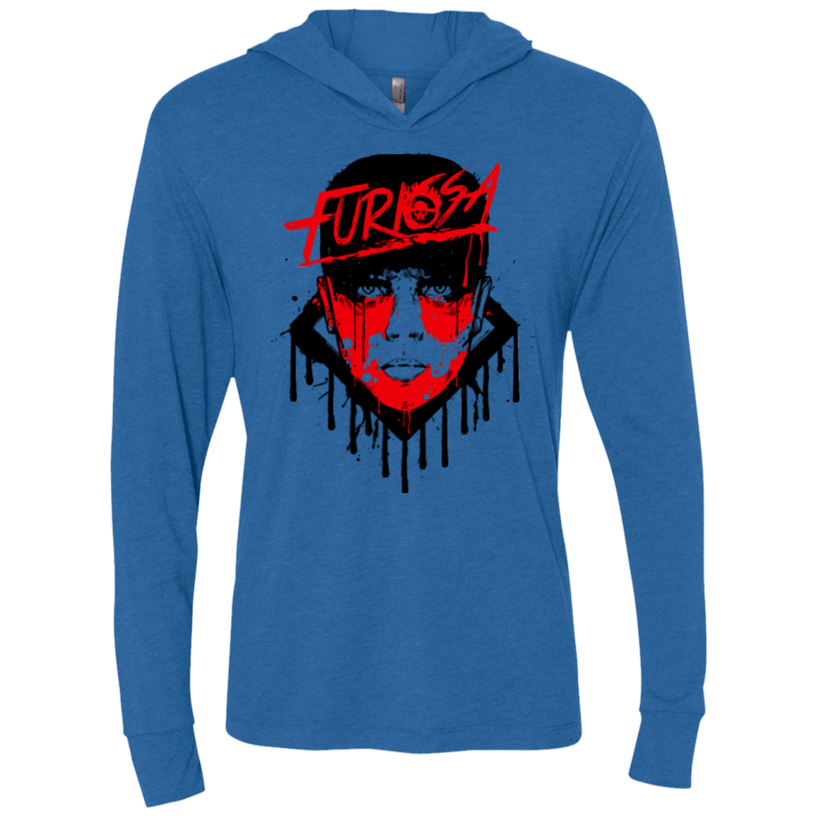 T-Shirts Vintage Royal / X-Small Furiosa Triblend Long Sleeve Hoodie Tee