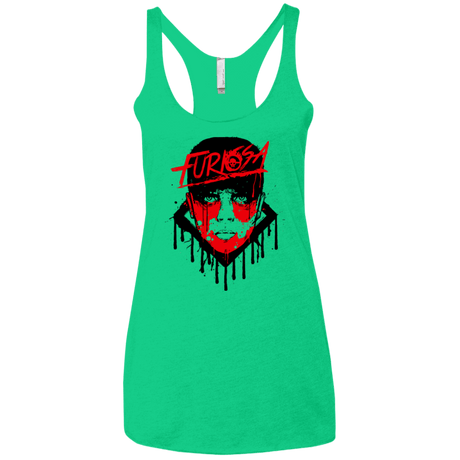 T-Shirts Envy / X-Small Furiosa Women's Triblend Racerback Tank