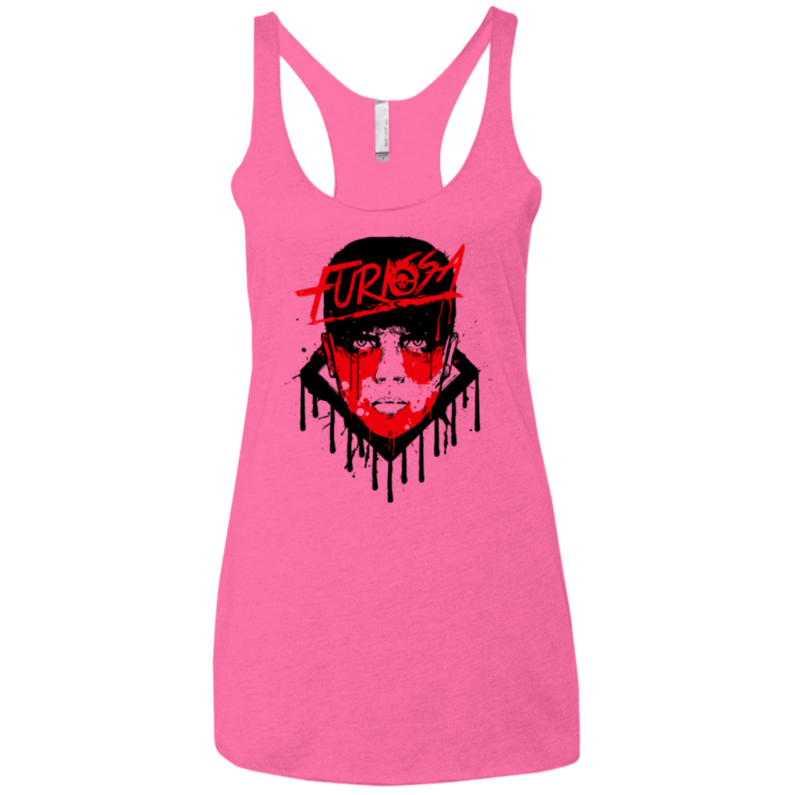 T-Shirts Vintage Pink / X-Small Furiosa Women's Triblend Racerback Tank
