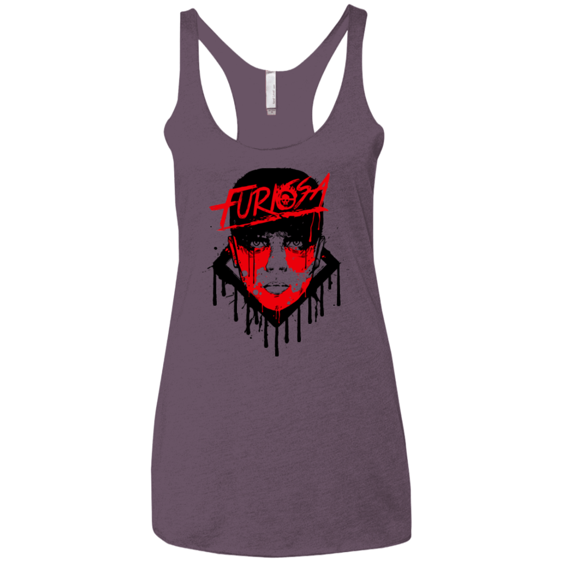 T-Shirts Vintage Purple / X-Small Furiosa Women's Triblend Racerback Tank