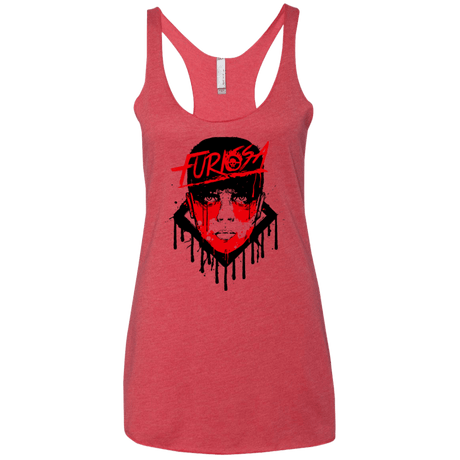 T-Shirts Vintage Red / X-Small Furiosa Women's Triblend Racerback Tank