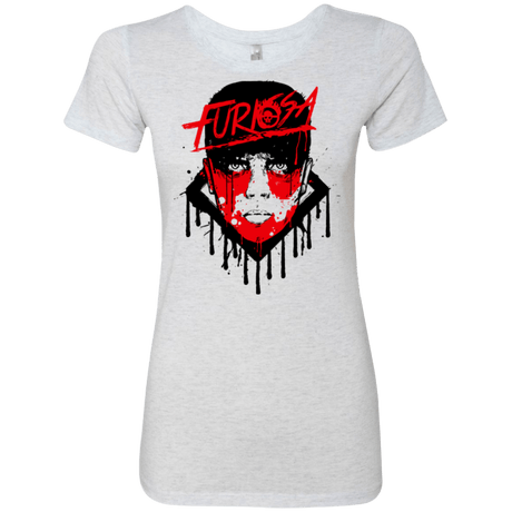 T-Shirts Heather White / Small Furiosa Women's Triblend T-Shirt