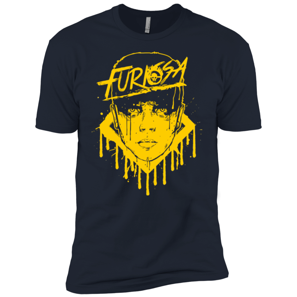 T-Shirts Midnight Navy / YXS Furiosa Yellow Boys Premium T-Shirt