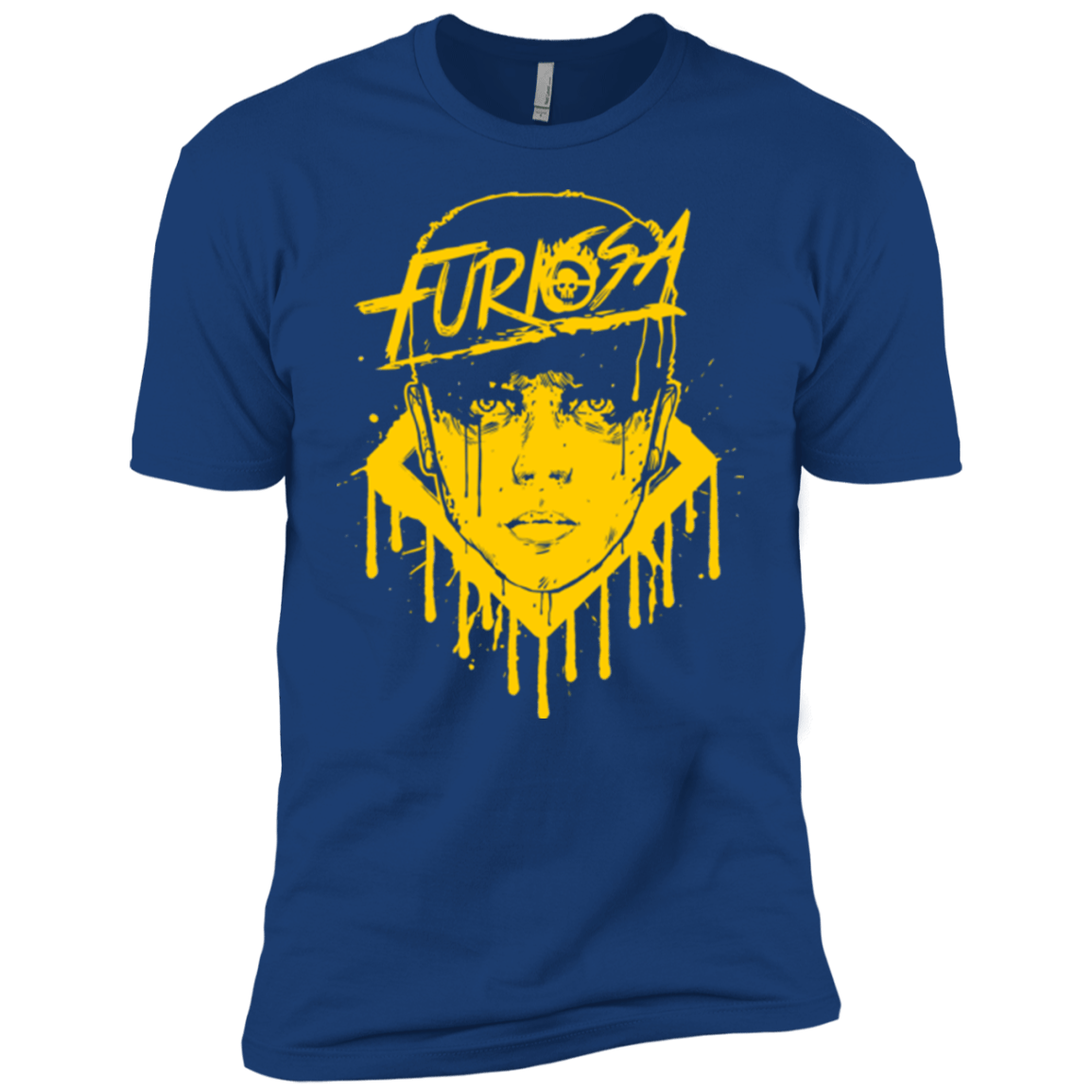 T-Shirts Royal / YXS Furiosa Yellow Boys Premium T-Shirt