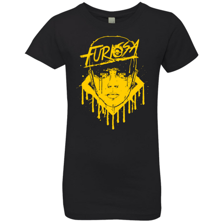 T-Shirts Black / YXS Furiosa Yellow Girls Premium T-Shirt
