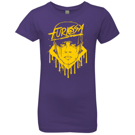 T-Shirts Purple Rush / YXS Furiosa Yellow Girls Premium T-Shirt