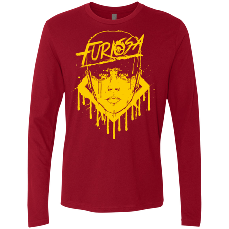 T-Shirts Cardinal / Small Furiosa Yellow Men's Premium Long Sleeve