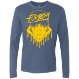 T-Shirts Indigo / Small Furiosa Yellow Men's Premium Long Sleeve