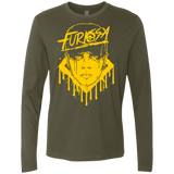 T-Shirts Military Green / Small Furiosa Yellow Men's Premium Long Sleeve