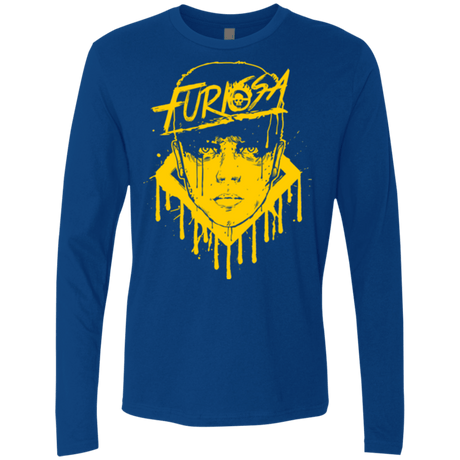 T-Shirts Royal / Small Furiosa Yellow Men's Premium Long Sleeve