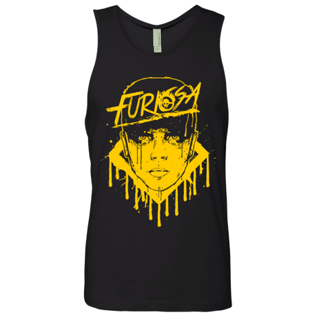 T-Shirts Black / Small Furiosa Yellow Men's Premium Tank Top