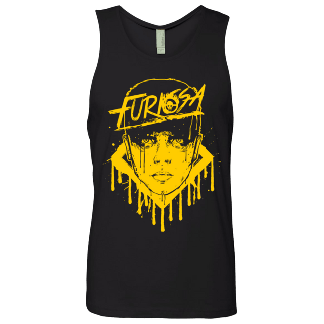 T-Shirts Black / Small Furiosa Yellow Men's Premium Tank Top