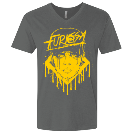 T-Shirts Heavy Metal / X-Small Furiosa Yellow Men's Premium V-Neck