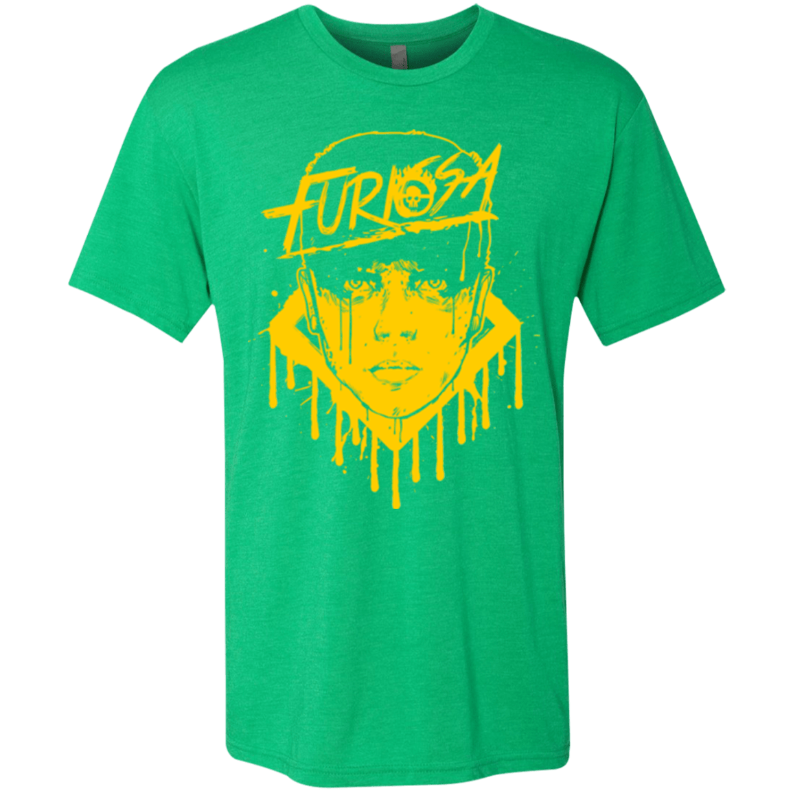 T-Shirts Envy / Small Furiosa Yellow Men's Triblend T-Shirt