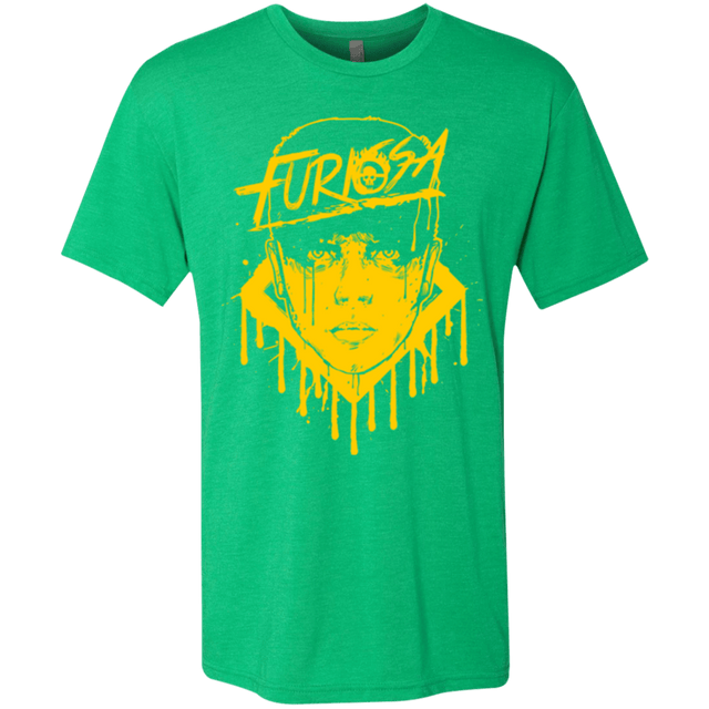 T-Shirts Envy / Small Furiosa Yellow Men's Triblend T-Shirt
