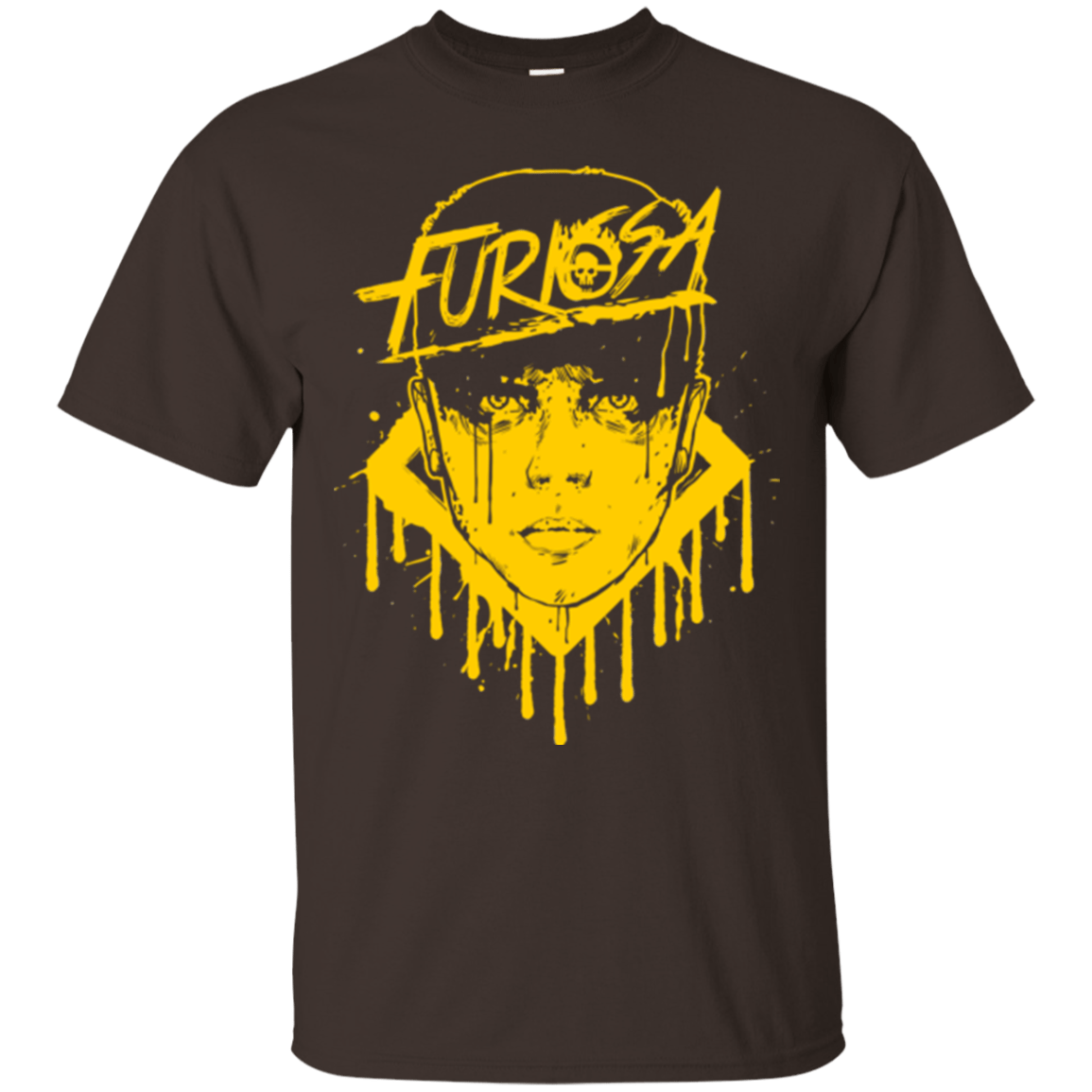 T-Shirts Dark Chocolate / Small Furiosa Yellow T-Shirt