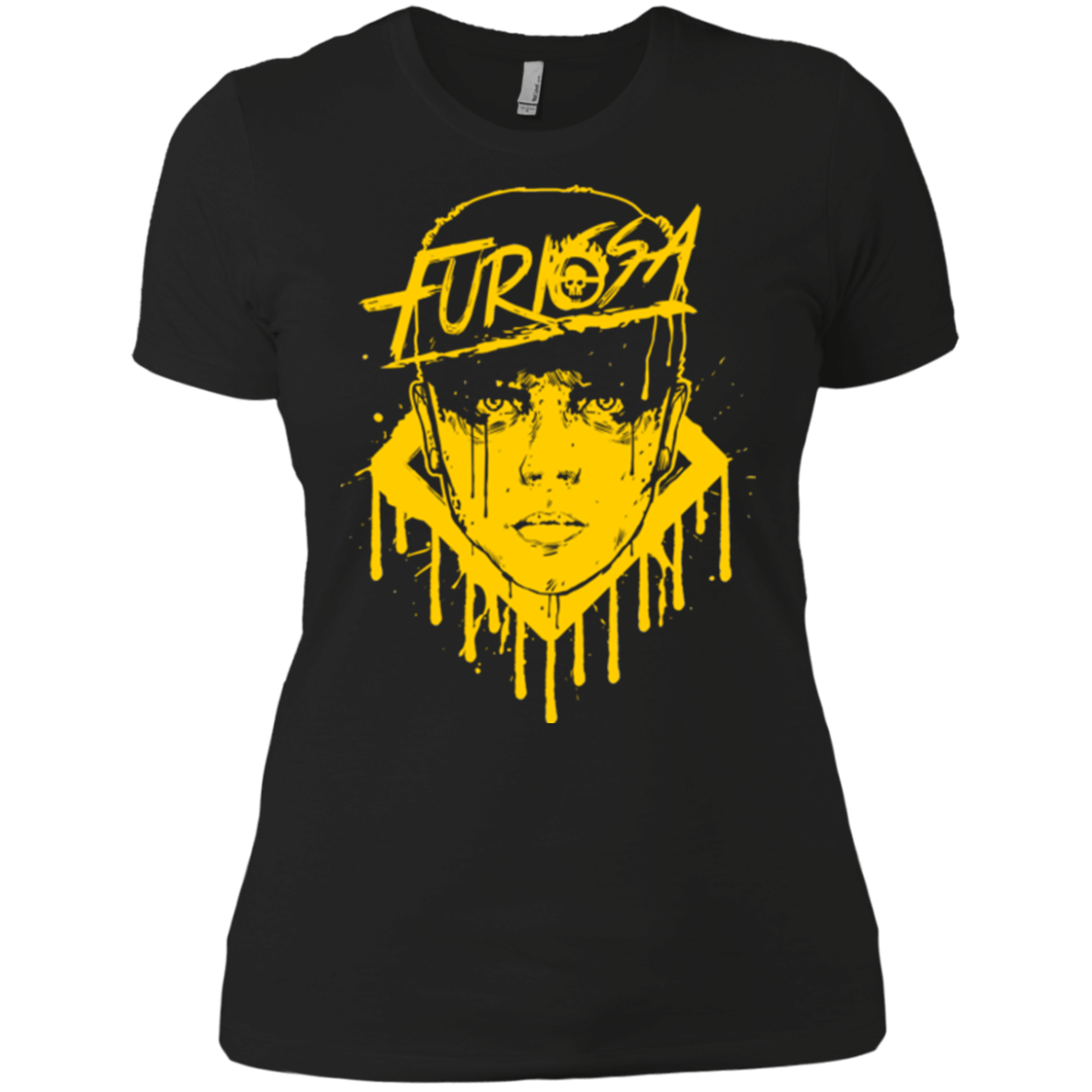 T-Shirts Black / X-Small Furiosa Yellow Women's Premium T-Shirt