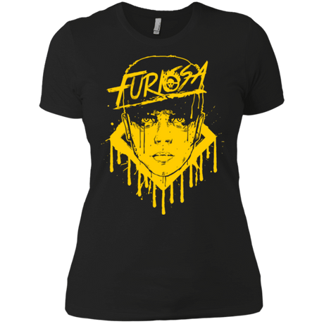 T-Shirts Black / X-Small Furiosa Yellow Women's Premium T-Shirt
