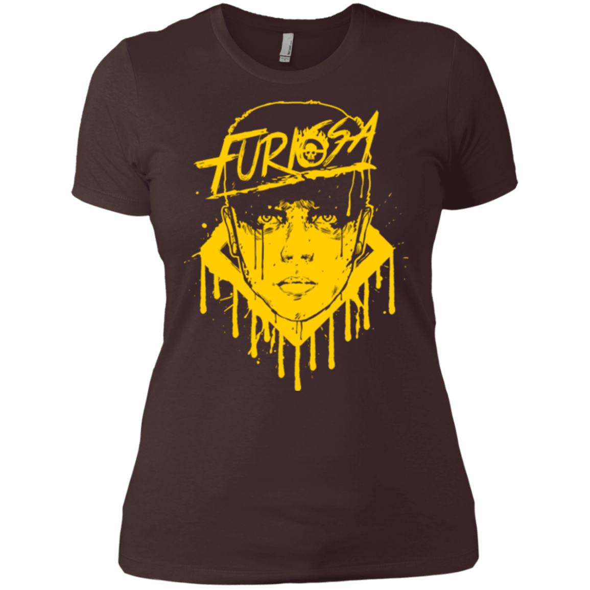 T-Shirts Dark Chocolate / X-Small Furiosa Yellow Women's Premium T-Shirt