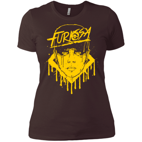 T-Shirts Dark Chocolate / X-Small Furiosa Yellow Women's Premium T-Shirt