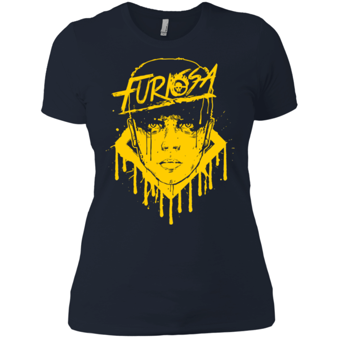 T-Shirts Midnight Navy / X-Small Furiosa Yellow Women's Premium T-Shirt