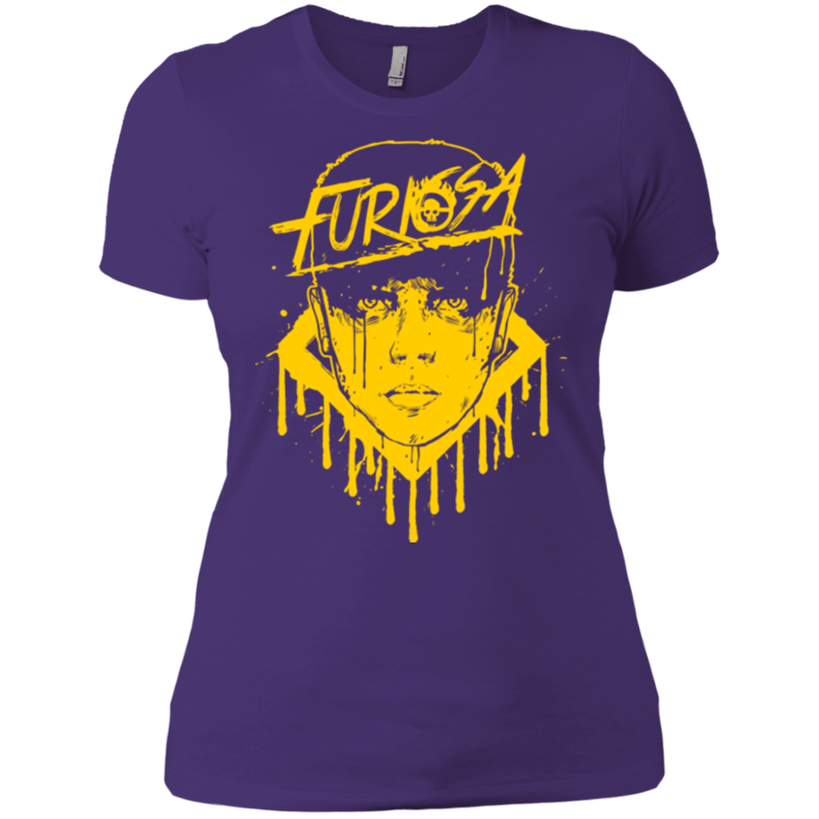 T-Shirts Purple Rush/ / X-Small Furiosa Yellow Women's Premium T-Shirt