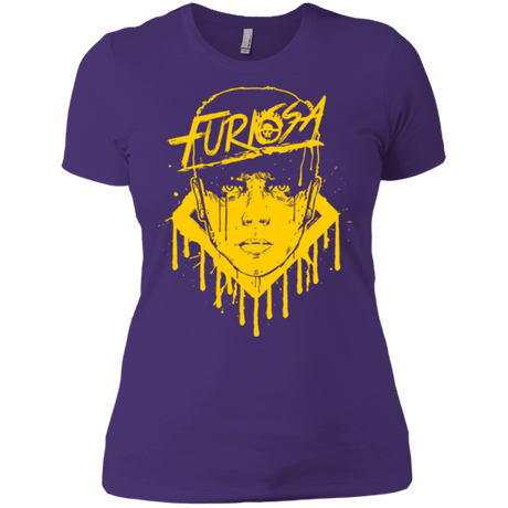 T-Shirts Purple Rush/ / X-Small Furiosa Yellow Women's Premium T-Shirt