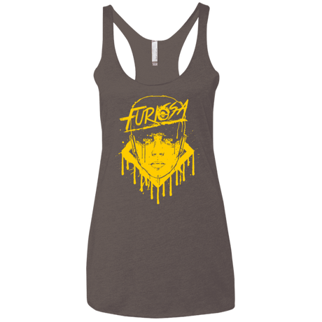 T-Shirts Macchiato / X-Small Furiosa Yellow Women's Triblend Racerback Tank