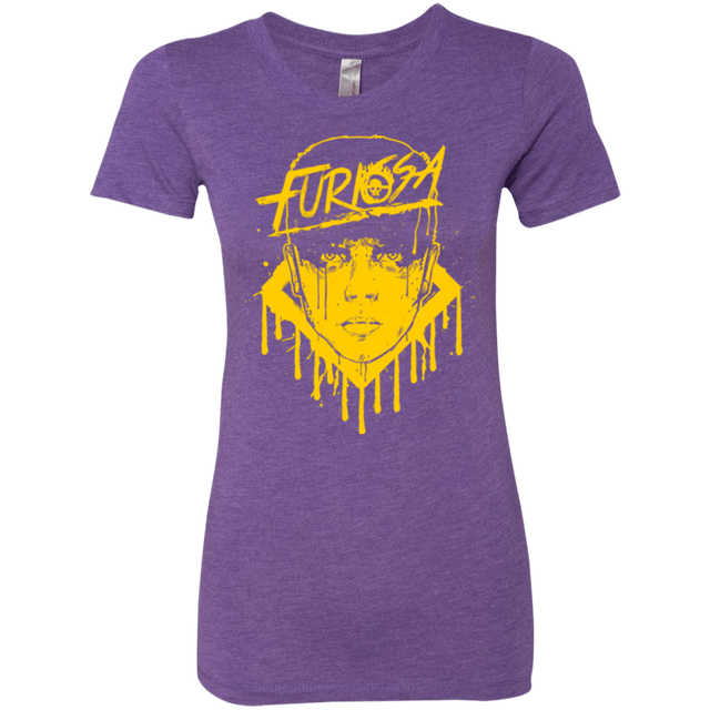 T-Shirts Purple Rush / Small Furiosa Yellow Women's Triblend T-Shirt