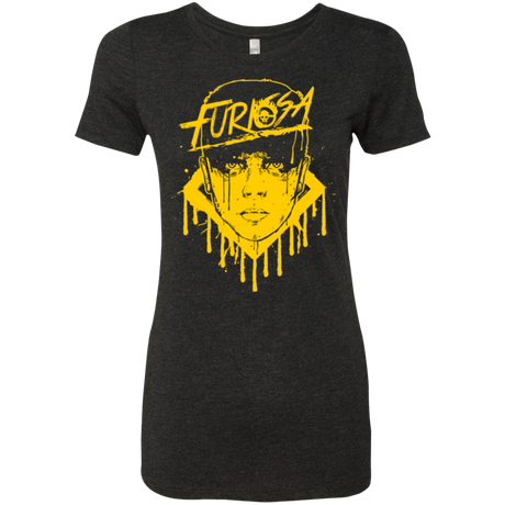 T-Shirts Vintage Black / Small Furiosa Yellow Women's Triblend T-Shirt