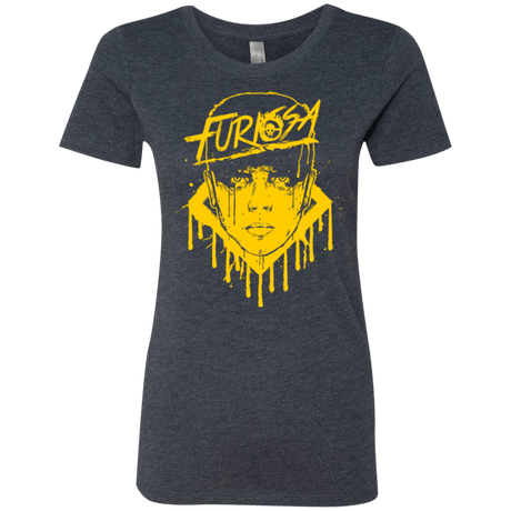 T-Shirts Vintage Navy / Small Furiosa Yellow Women's Triblend T-Shirt