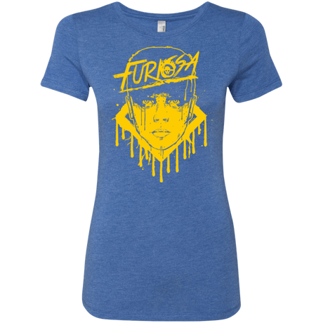 T-Shirts Vintage Royal / Small Furiosa Yellow Women's Triblend T-Shirt