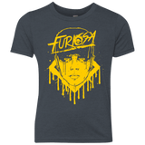 T-Shirts Vintage Navy / YXS Furiosa Yellow Youth Triblend T-Shirt