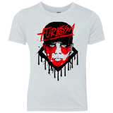 T-Shirts Heather White / YXS Furiosa Youth Triblend T-Shirt