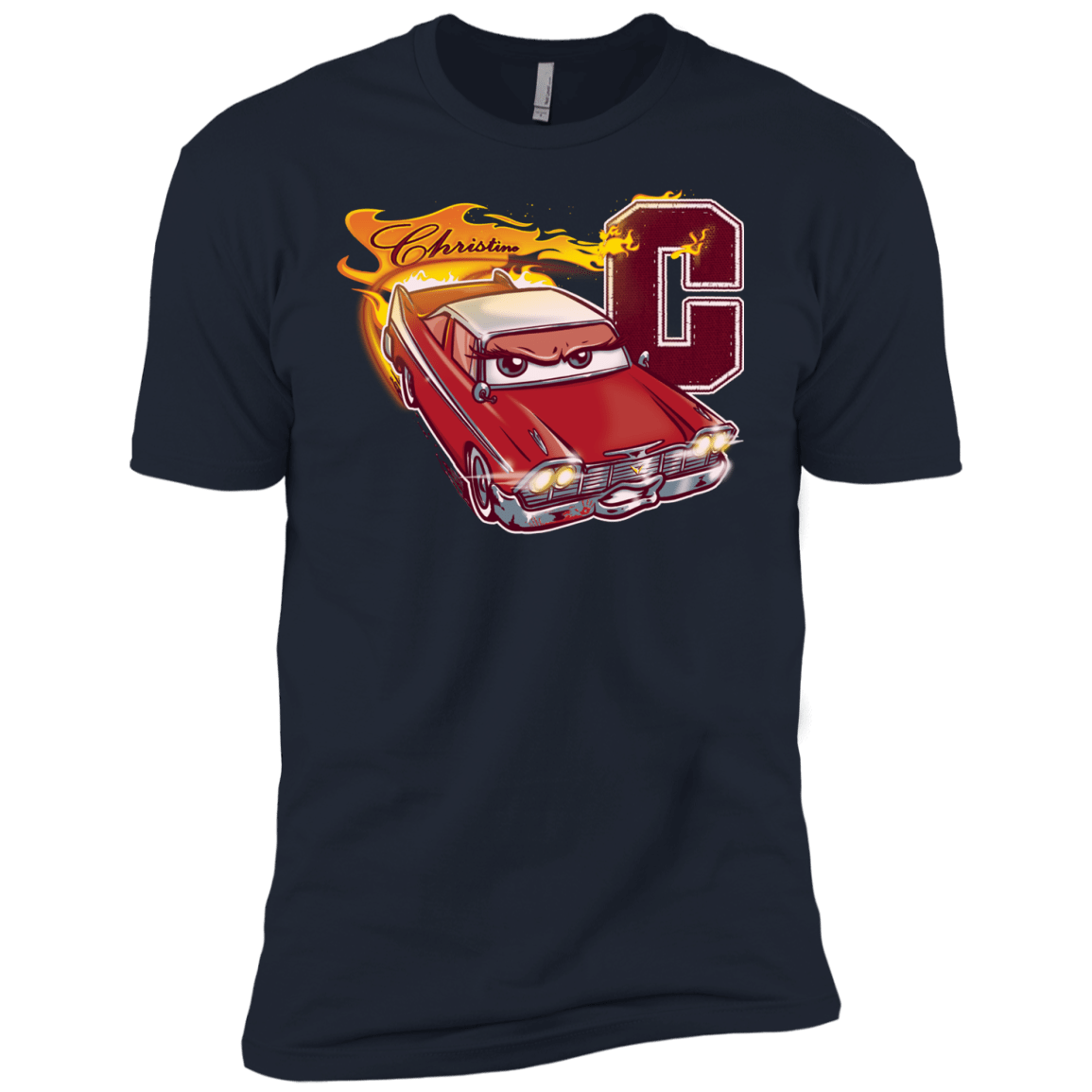 T-Shirts Midnight Navy / YXS Fury And Fire Boys Premium T-Shirt