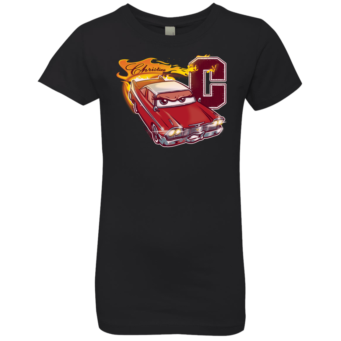 T-Shirts Black / YXS Fury And Fire Girls Premium T-Shirt
