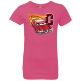 T-Shirts Hot Pink / YXS Fury And Fire Girls Premium T-Shirt