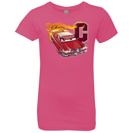 T-Shirts Hot Pink / YXS Fury And Fire Girls Premium T-Shirt