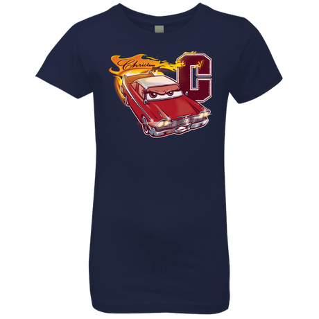 T-Shirts Midnight Navy / YXS Fury And Fire Girls Premium T-Shirt