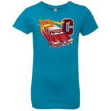 T-Shirts Turquoise / YXS Fury And Fire Girls Premium T-Shirt