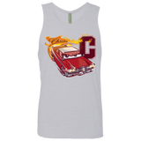 T-Shirts Heather Grey / Small Fury And Fire Men's Premium Tank Top