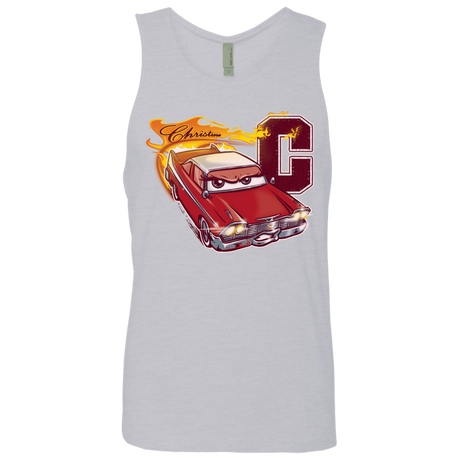 T-Shirts Heather Grey / Small Fury And Fire Men's Premium Tank Top