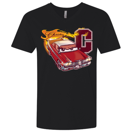 T-Shirts Black / X-Small Fury And Fire Men's Premium V-Neck